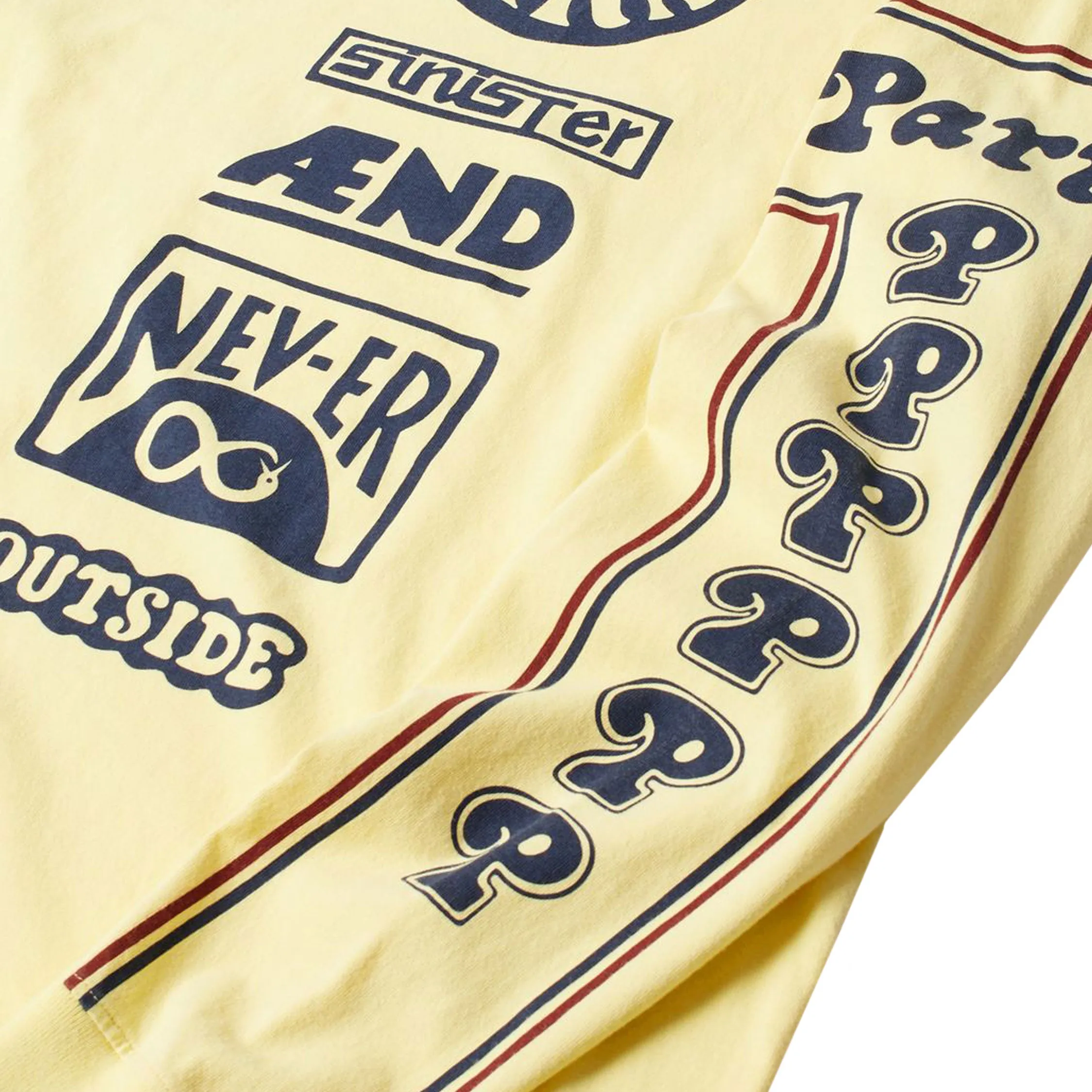 By Parra Never Sinister Long Sleeve T-Shirt sold by Asphalt Gold product image thumbnail 4