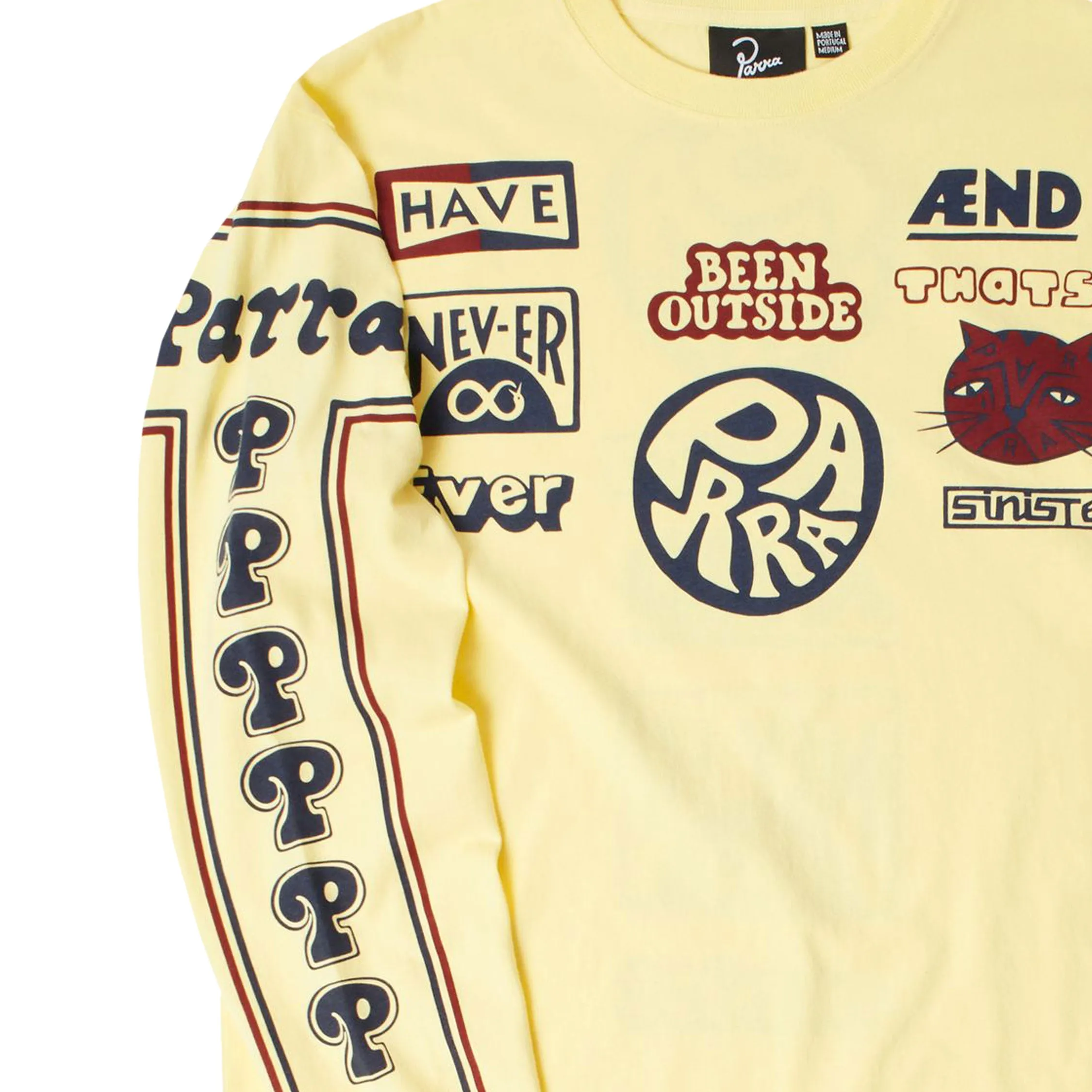 By Parra Never Sinister Long Sleeve T-Shirt sold by Asphalt Gold product image thumbnail 5