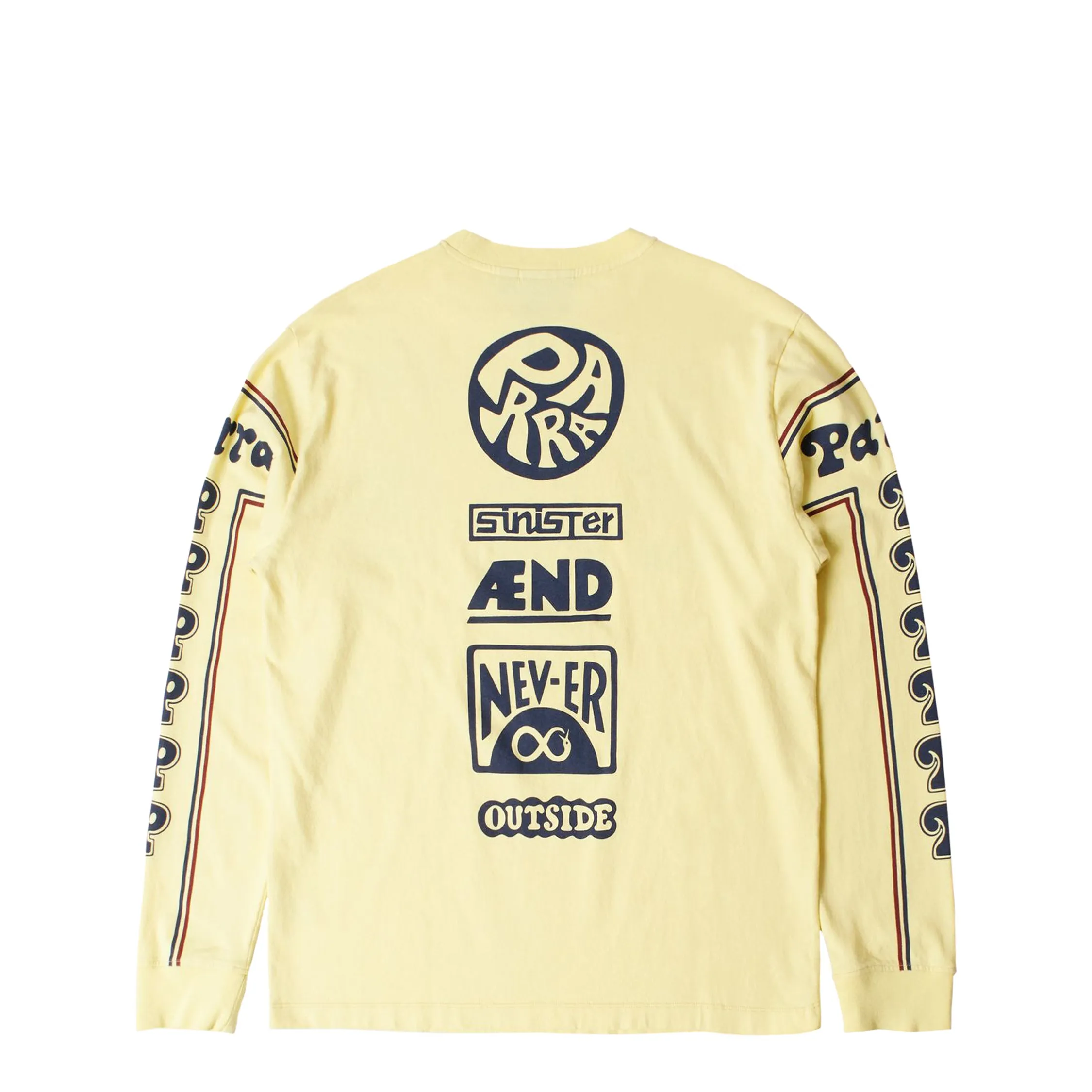 By Parra Never Sinister Long Sleeve T-Shirt sold by Asphalt Gold product image thumbnail 2
