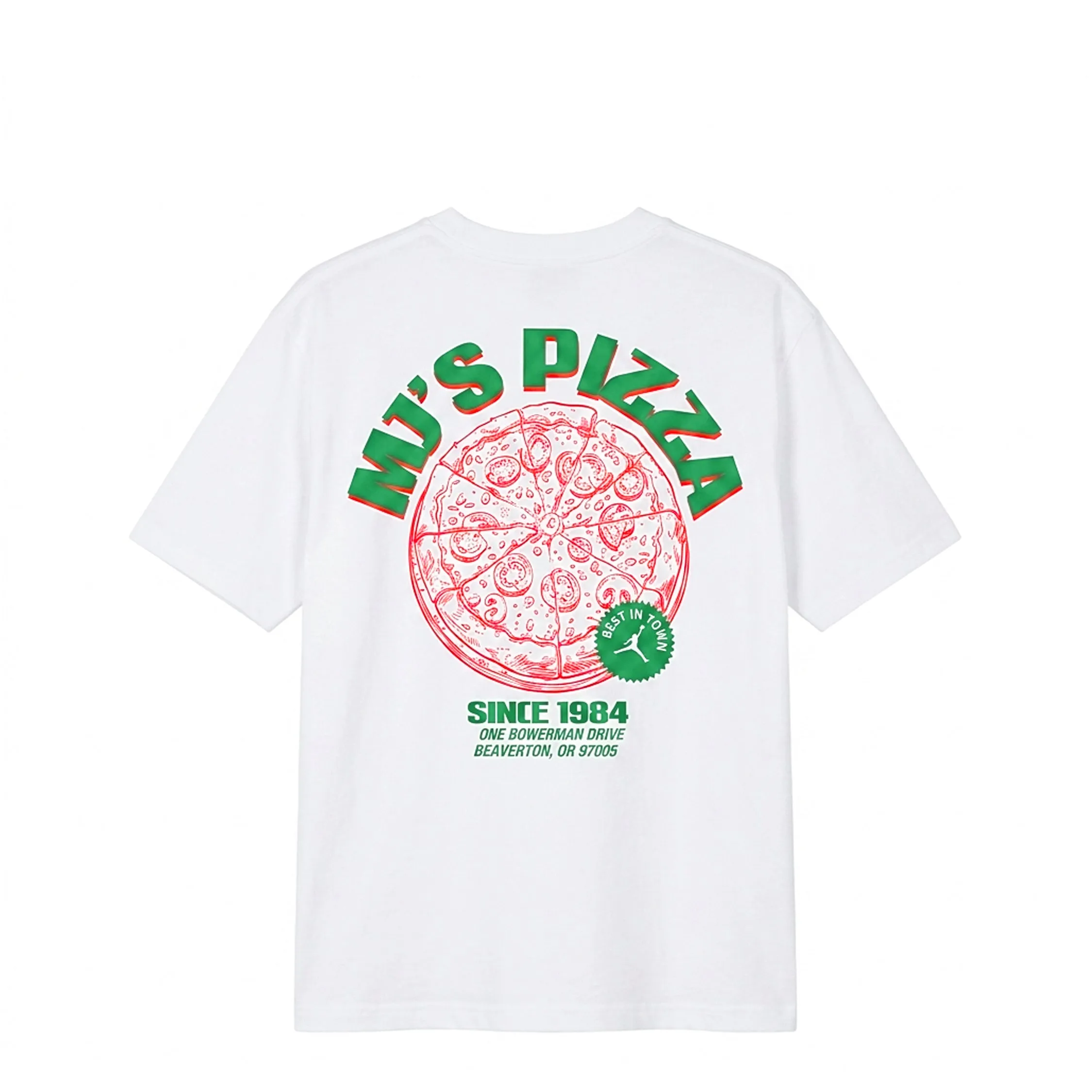 Nike Jordan Pizza Tee sold by Asphalt Gold