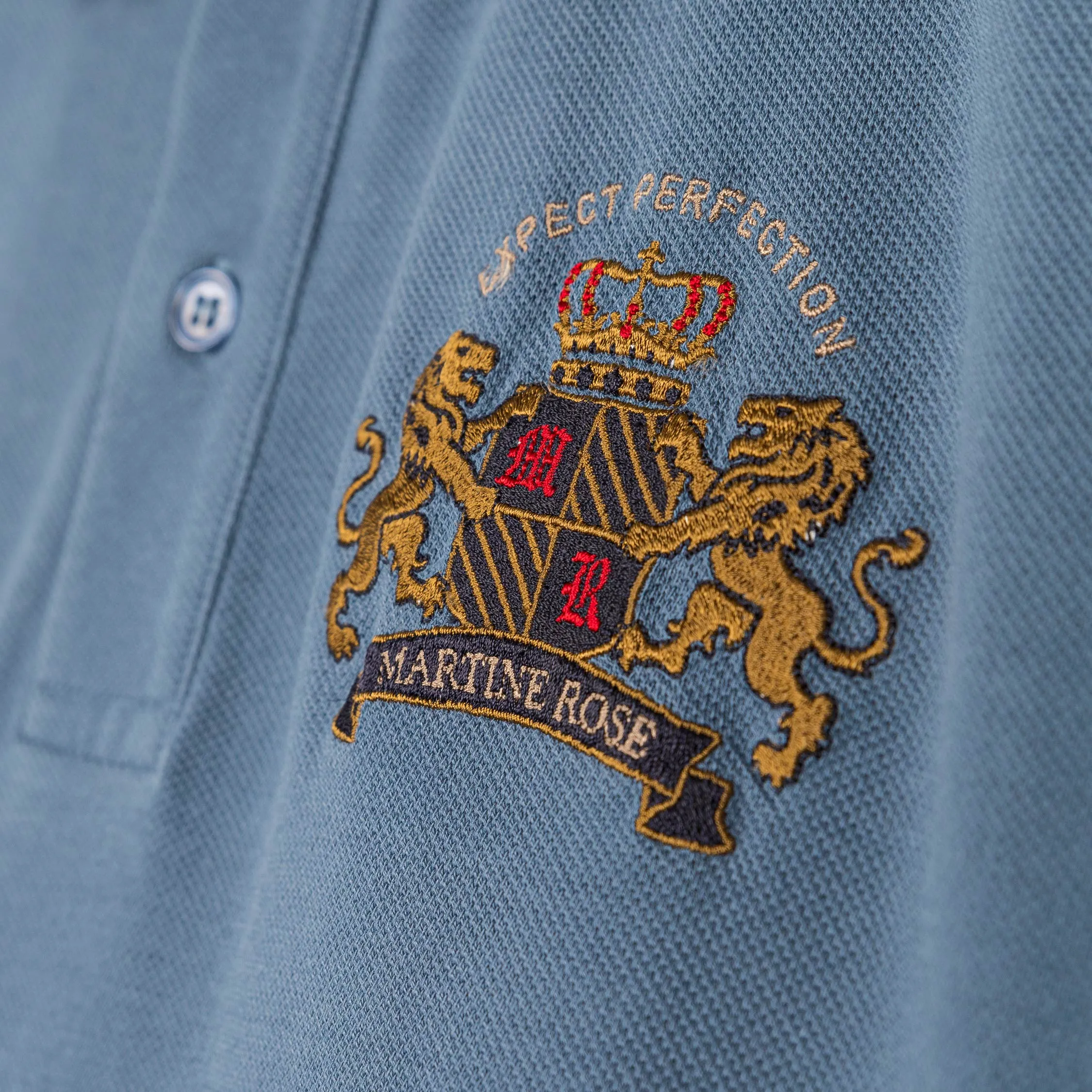 Martine Rose Longsleeve Polo sold by Asphalt Gold product image thumbnail 4