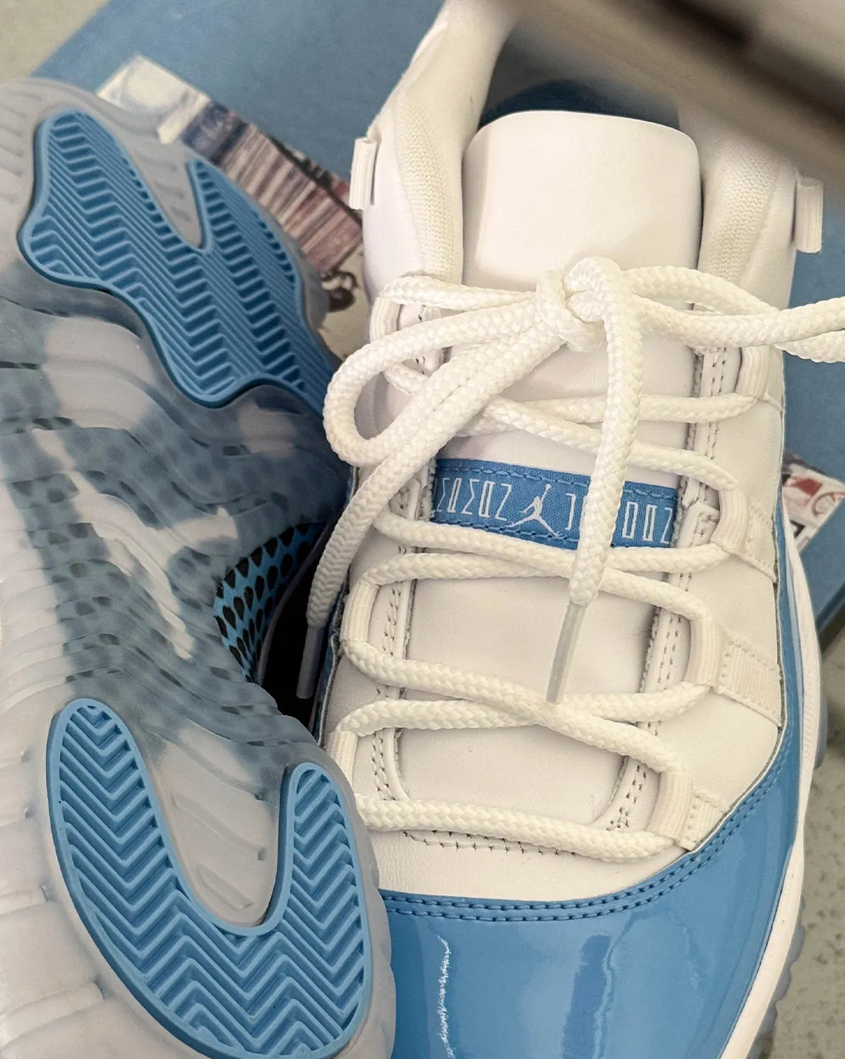 Nike Air Jordan 11 Retro Low *University Blue* sold by Asphalt Gold product image thumbnail 3