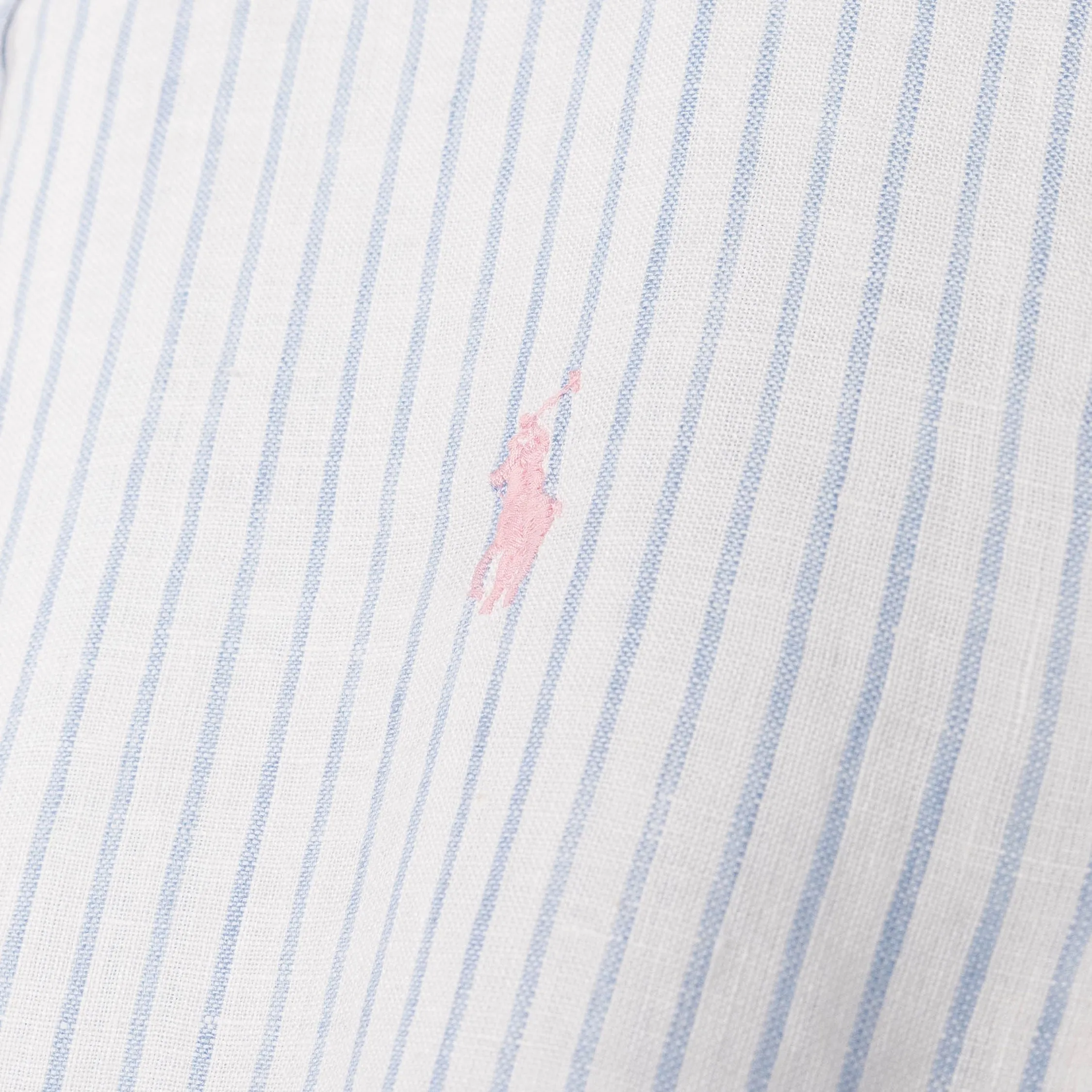 Polo Ralph Lauren Custom Fit Striped Linen Shirt sold by Asphalt Gold product image thumbnail 3
