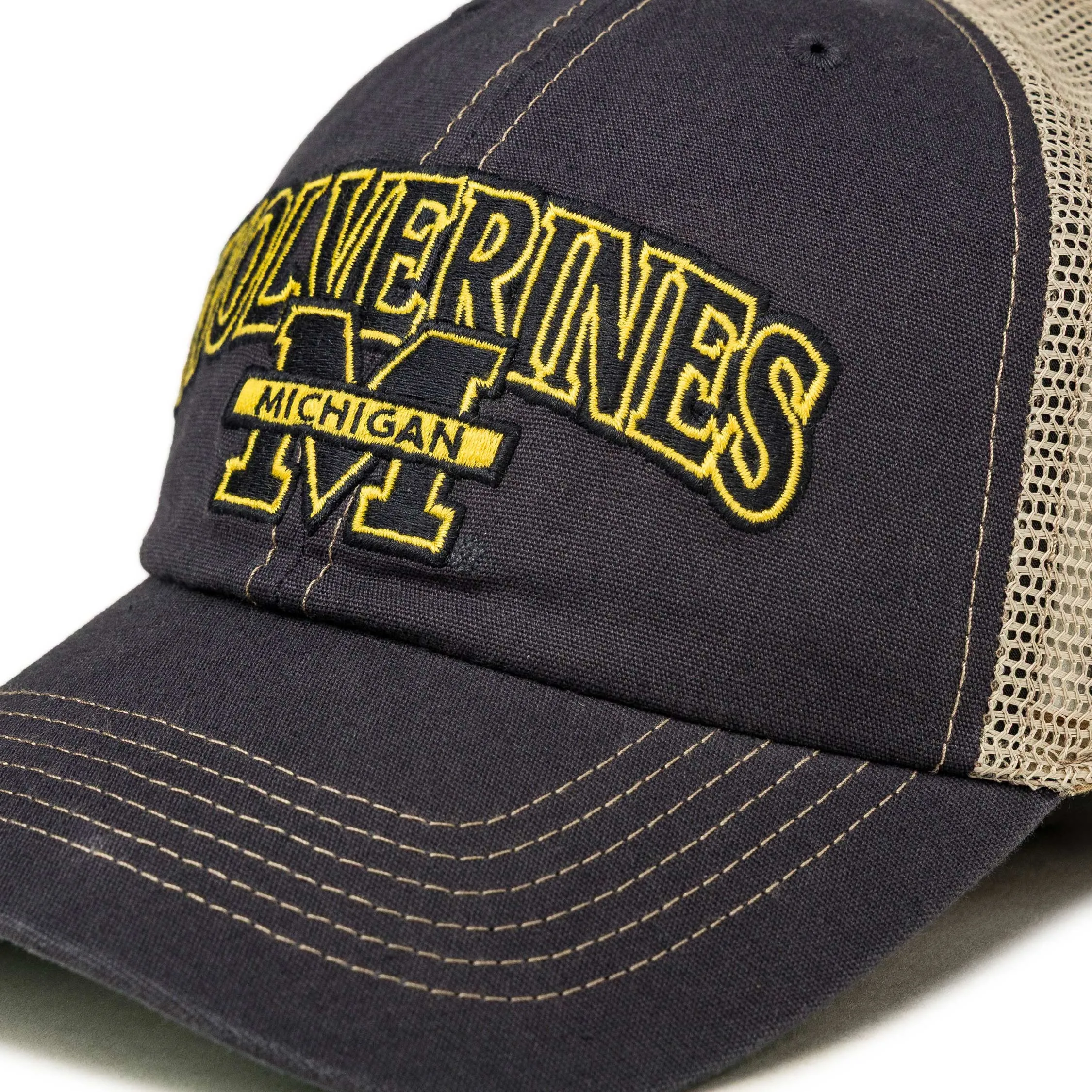 47 Michigan Wolverines Tuscaloosa *Clean Up* Vintage Trucker Cap sold by Asphalt Gold product image thumbnail 2
