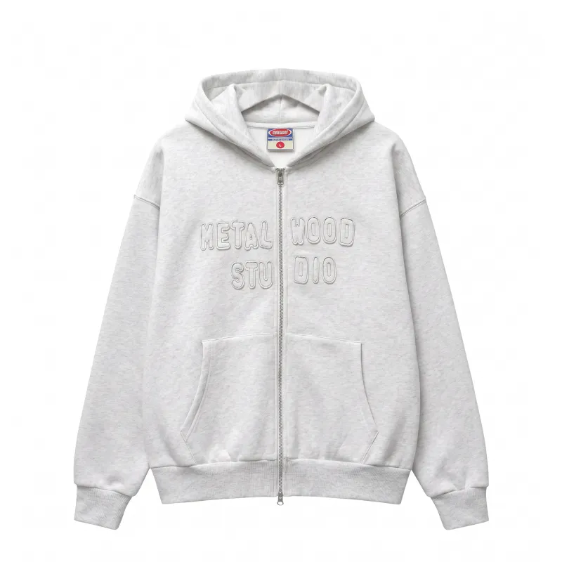 Metalwood Cutie Zip Hooded Sweatshirt made by Metalwood Studios