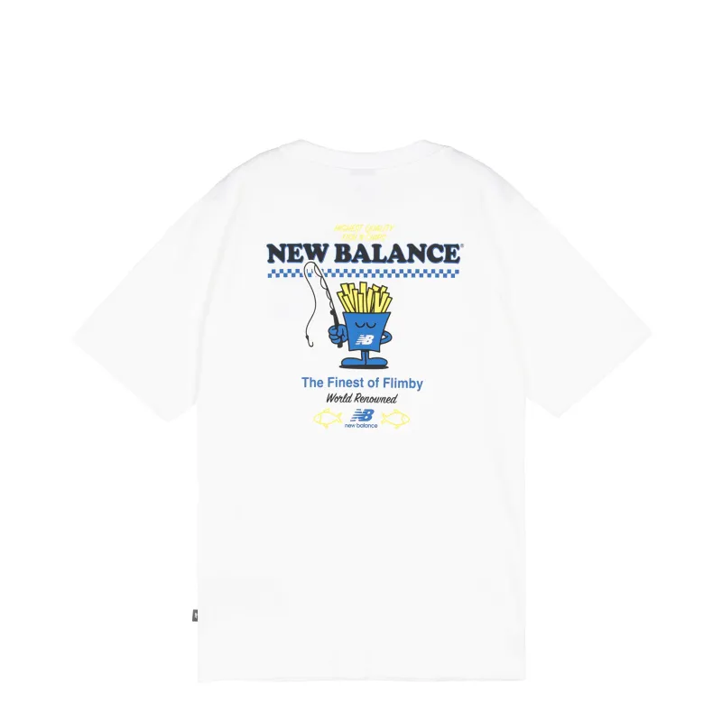 New Balance Fish and Chips T-Shirt made by New Balance