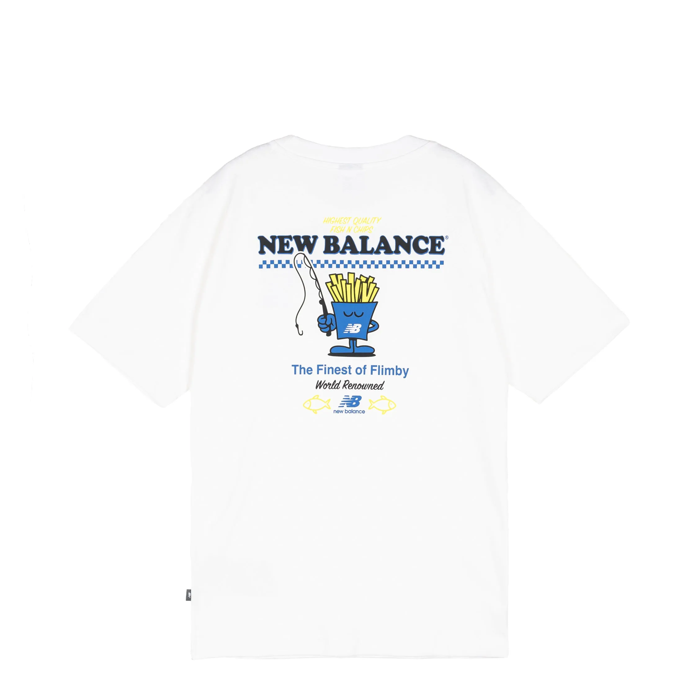 New Balance Fish and Chips T-Shirt sold by Asphalt Gold