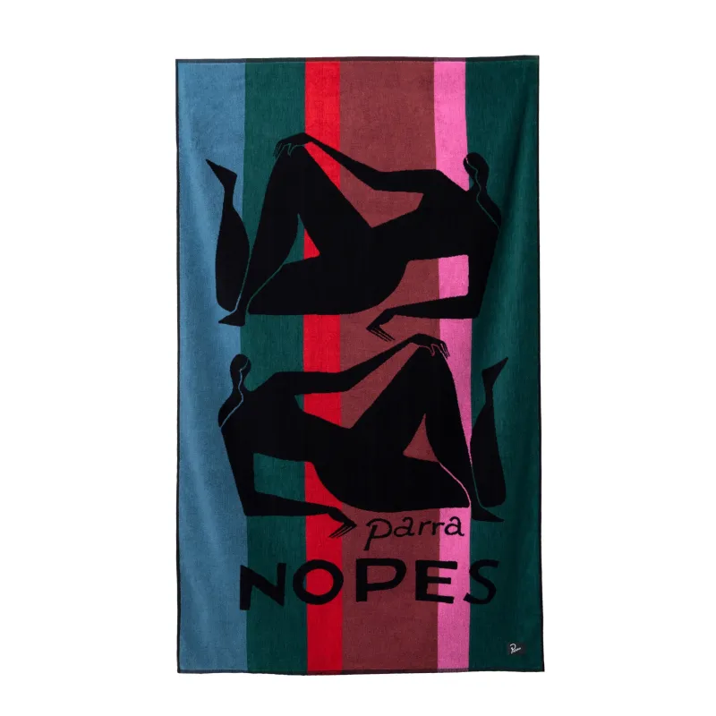By Parra Nope Und Nopes Beach Towel made by by Parra