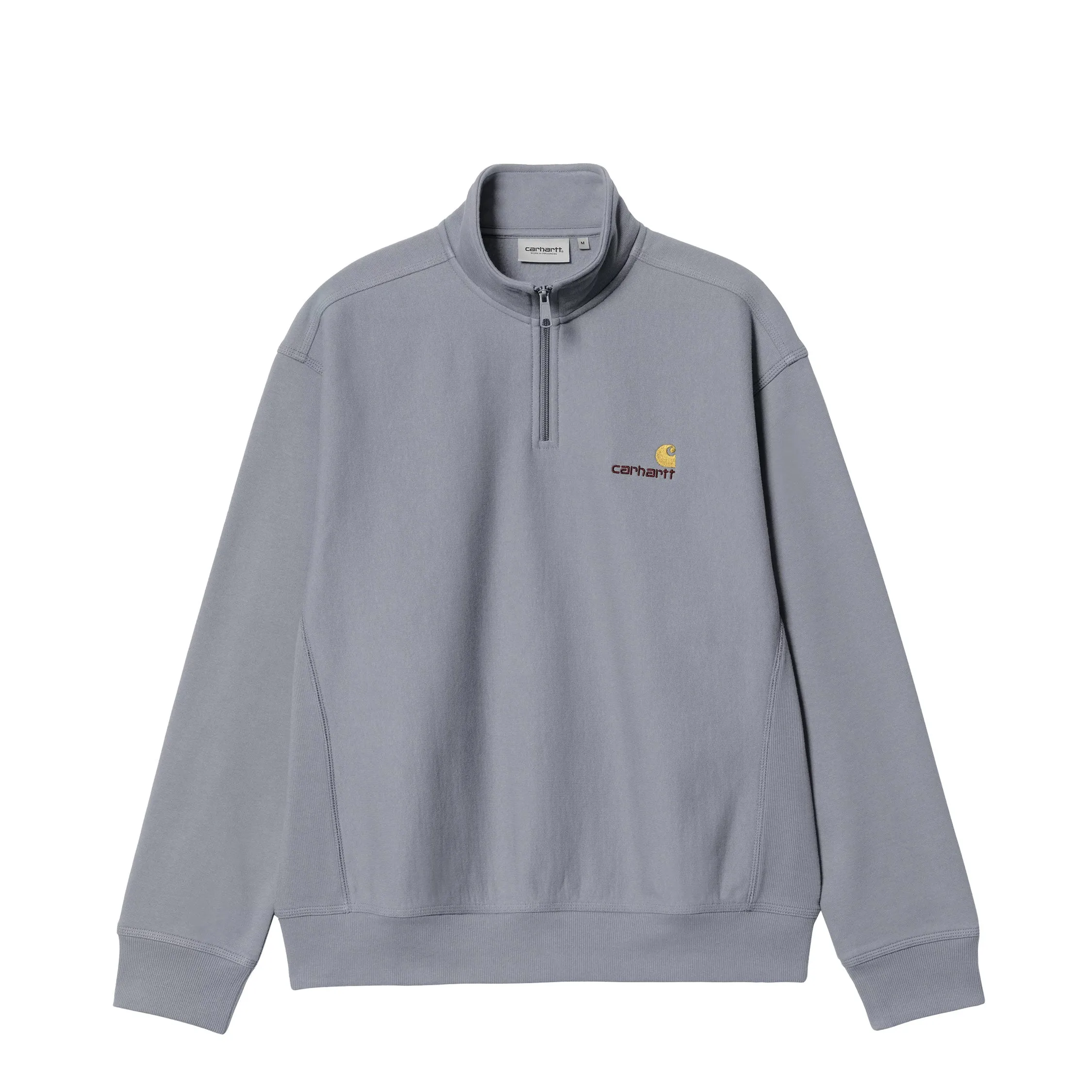 Carhartt WIP Half Zip American Script Sweat sold by Asphalt Gold