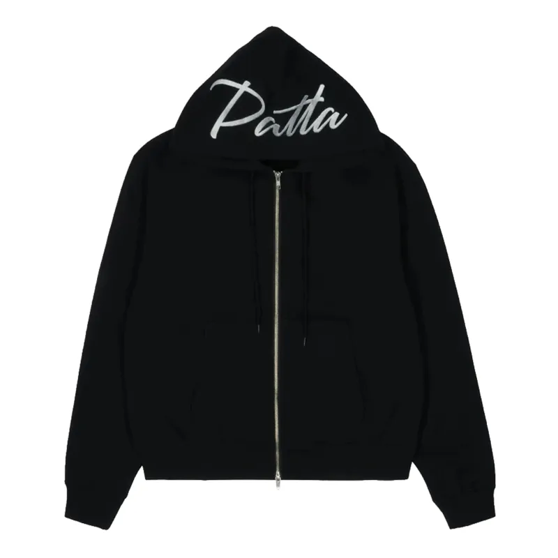 Patta Embro Classic Zip Up Hooded Sweater made by Patta