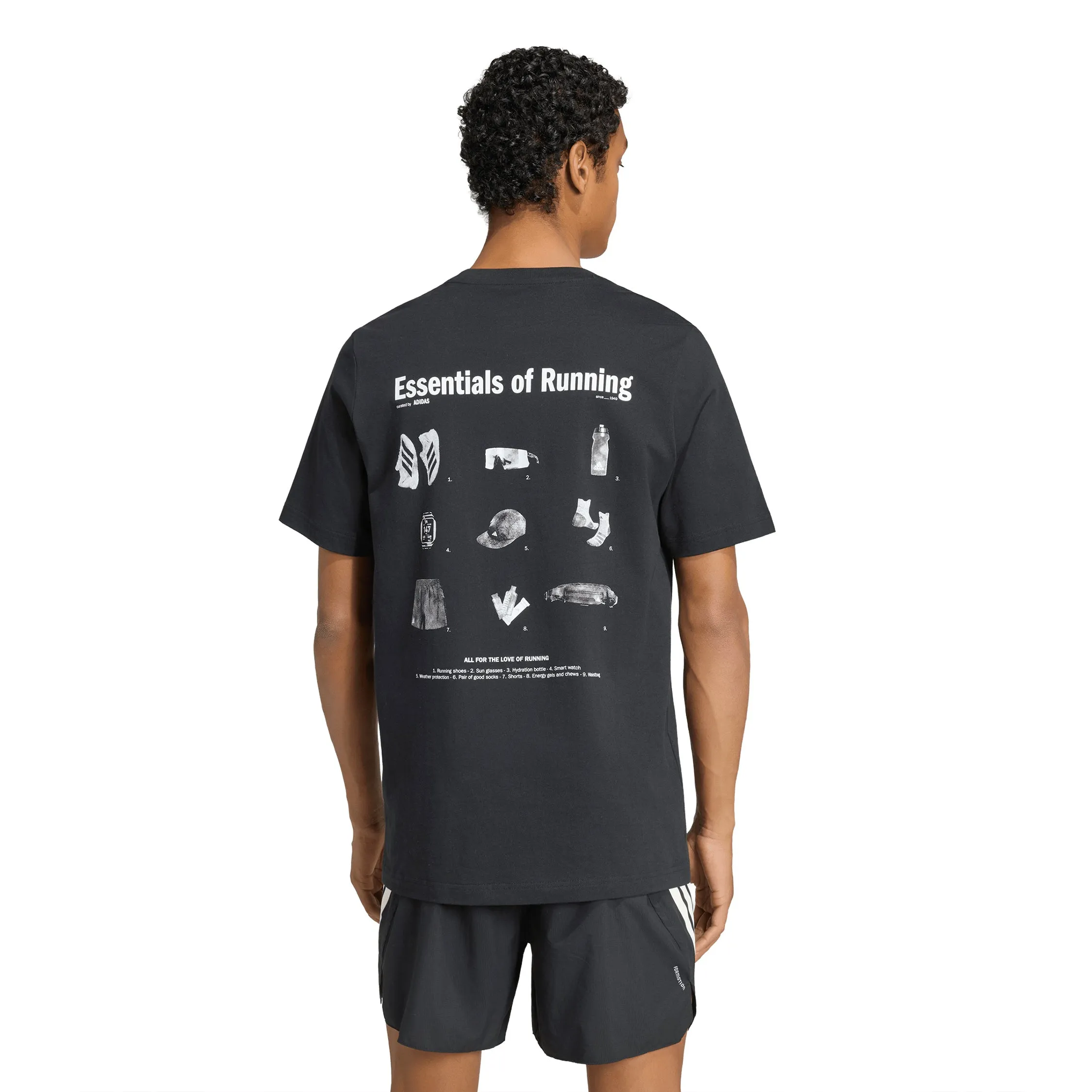 Adidas Run Essentials Graphic T-Shirt sold by Asphalt Gold product image thumbnail 4
