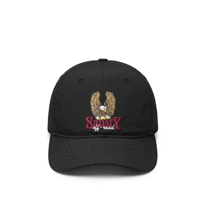 Satisfy FliteSilk 5‑Panel Pinch Cap made by Satisfy Running