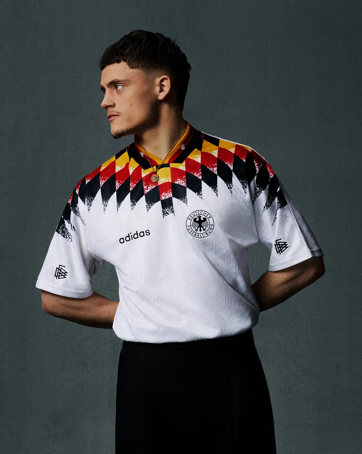 Adidas DFB Germany Home Jersey 1994 sold by Asphalt Gold product image thumbnail 2