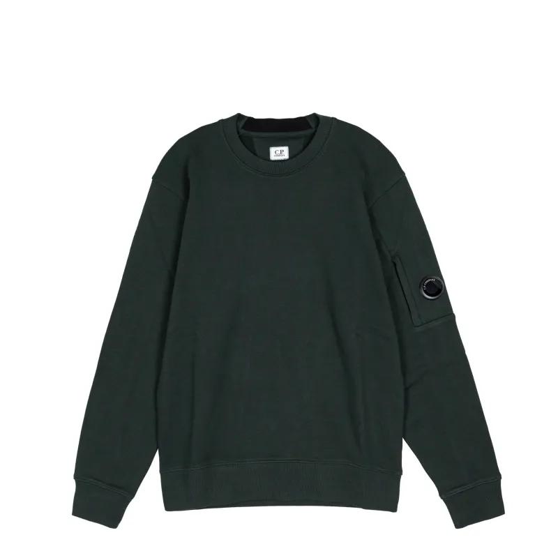 C.P. Company Diagonal Raised Fleece Crew Neck Lens Sweatshirt made by C.P. Company