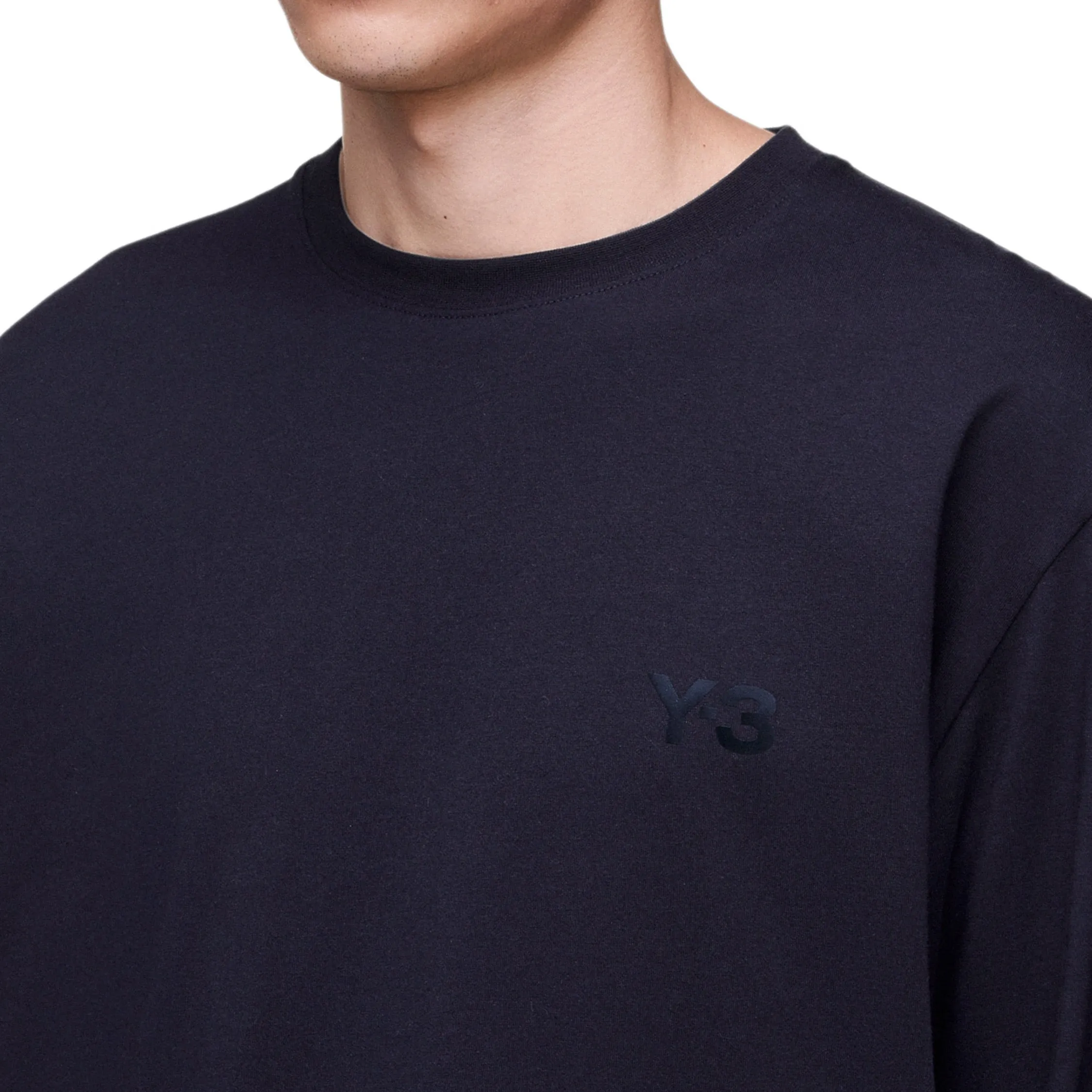 Adidas Y-3 Logo Longsleeve Tee sold by Asphalt Gold product image thumbnail 4