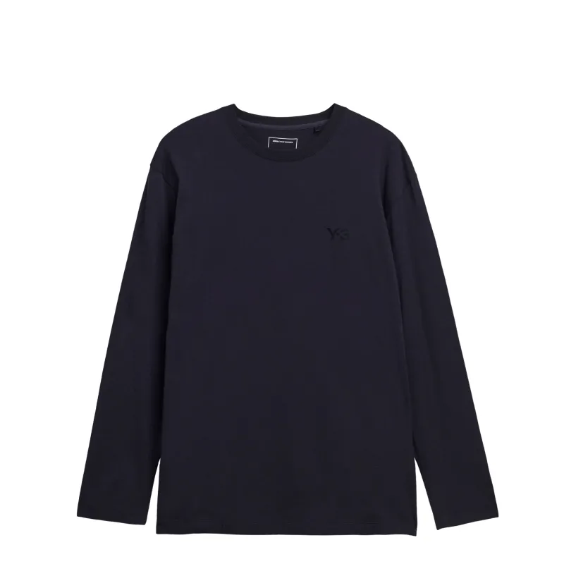Adidas Y-3 Logo Longsleeve Tee made by Asphalt Gold