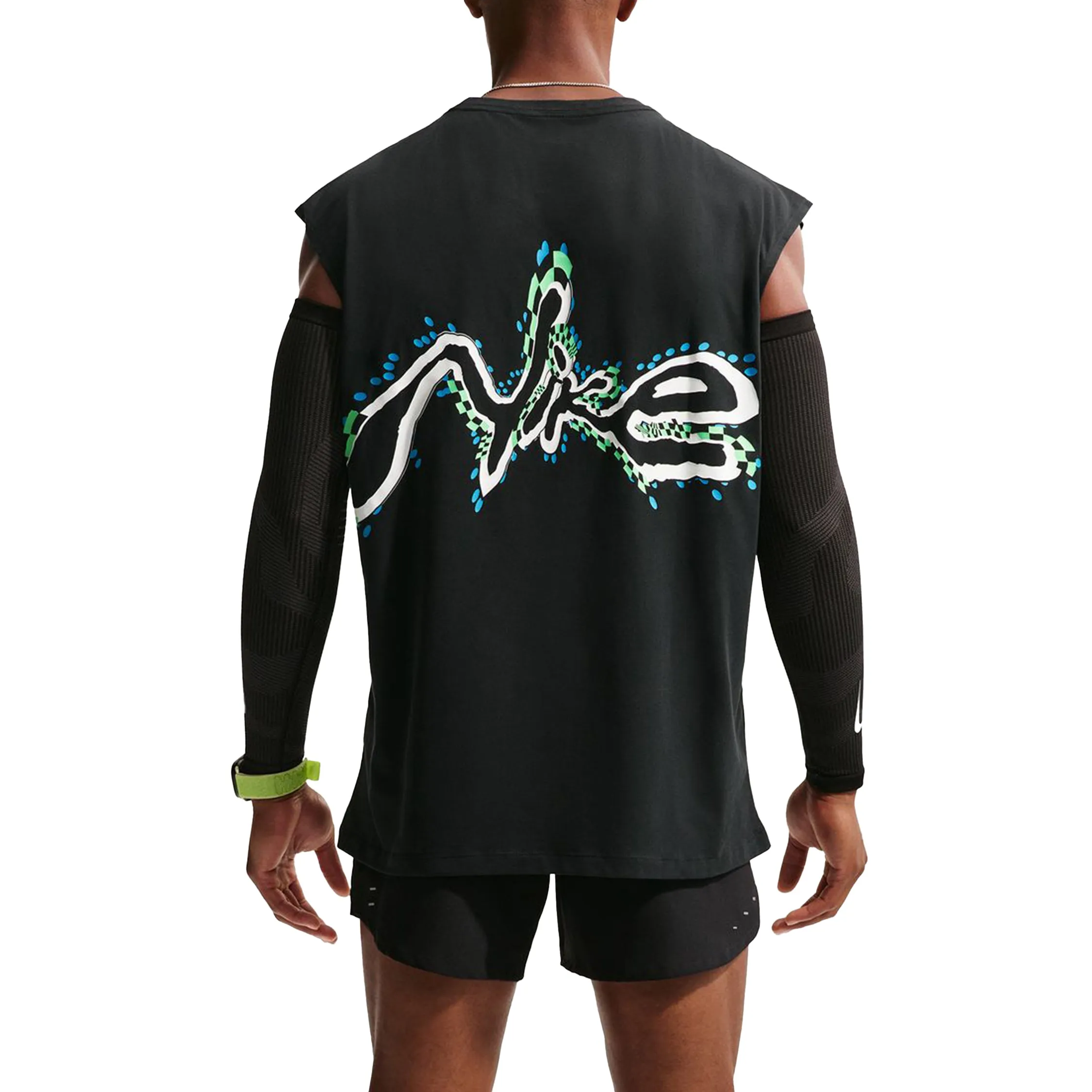 Nike Dri-Fit Sleeveless Running T-Shirt sold by Asphalt Gold product image thumbnail 4