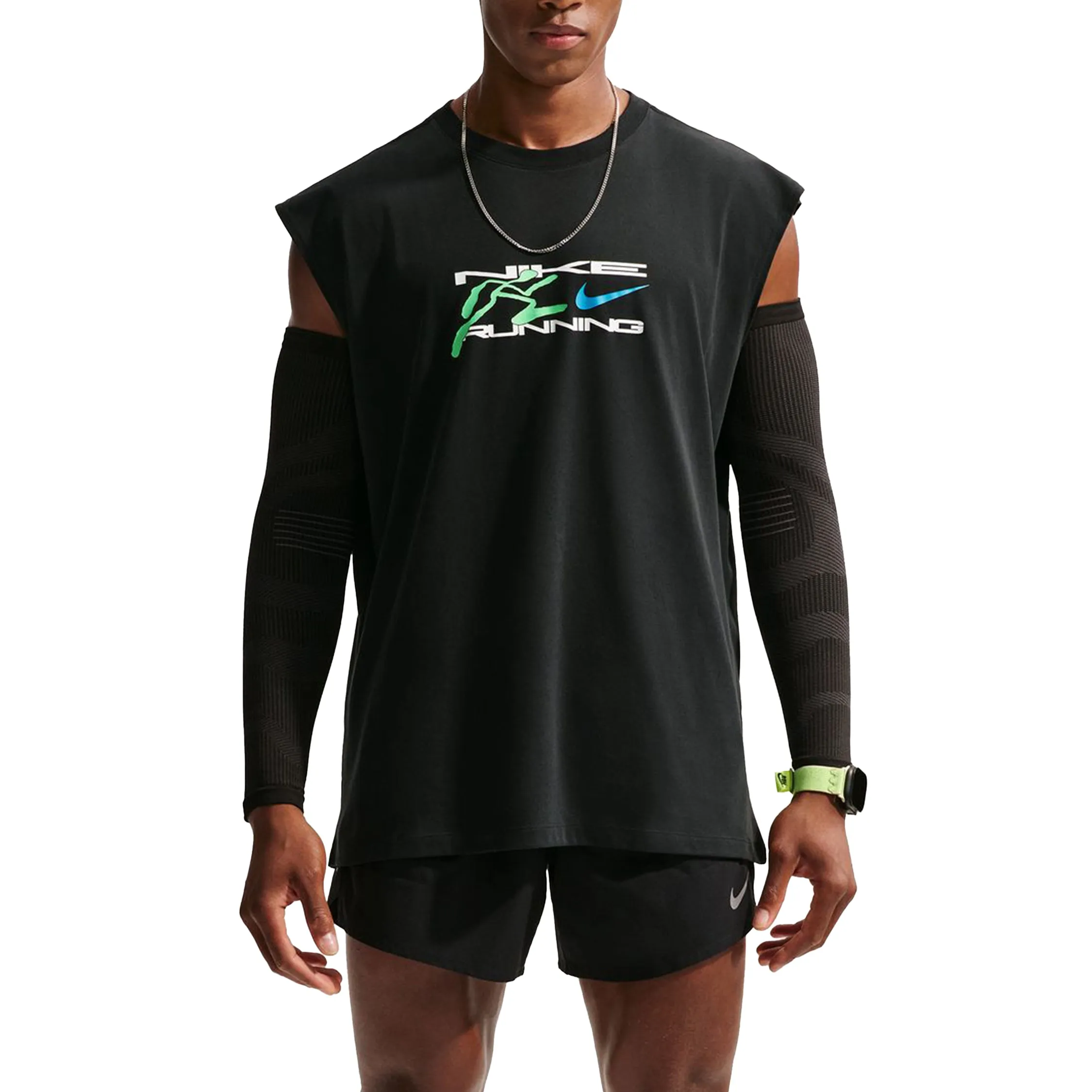 Nike Dri-Fit Sleeveless Running T-Shirt sold by Asphalt Gold product image thumbnail 3