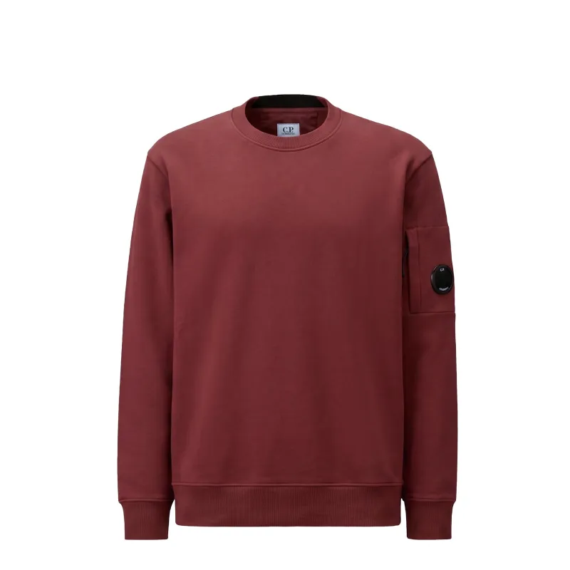 C.P. Company Diagonal Raised Fleece Crew Neck Lens Sweatshirt made by C.P. Company
