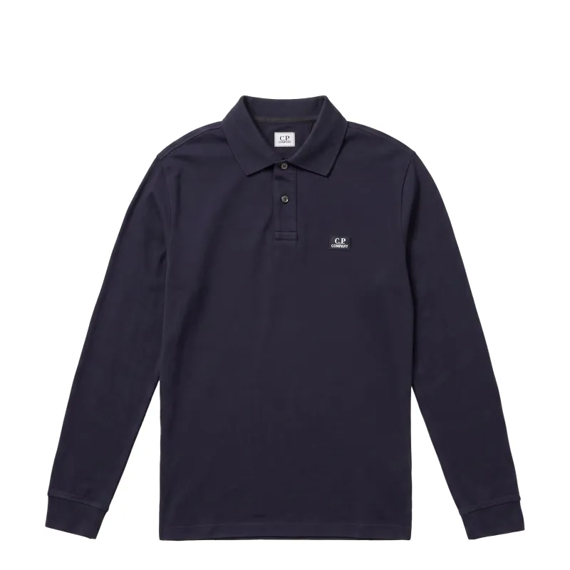 C.P. Company Stretch Piquet Long Sleeve Half Zip Polo made by C.P. Company