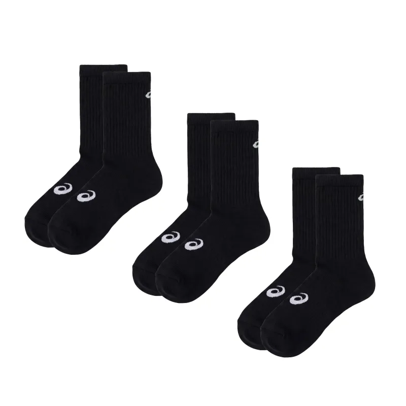 Asics AEG 3 Pack Crew Sock made by Asics