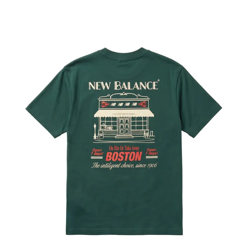 New Balance Grab A Bite *Boston* T-Shirt made by New Balance