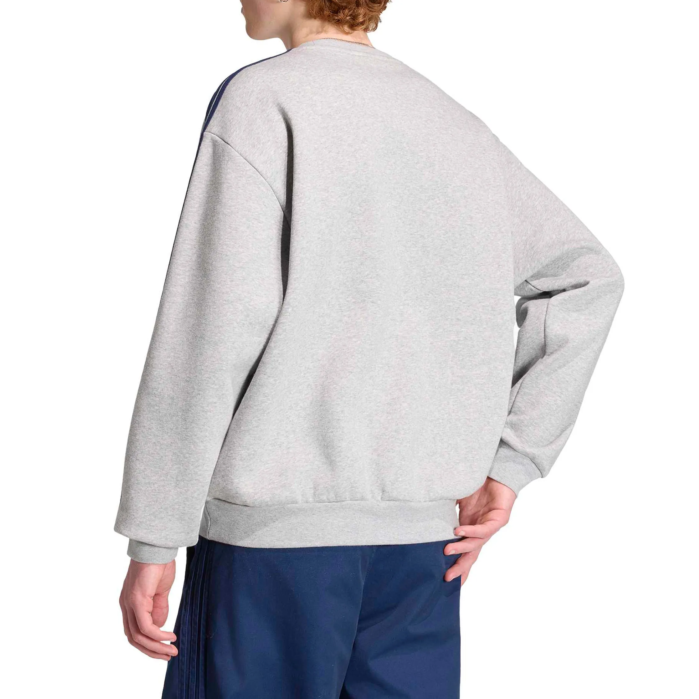 Adidas 3-Stripes Oversized Crewneck sold by Asphalt Gold product image thumbnail 3