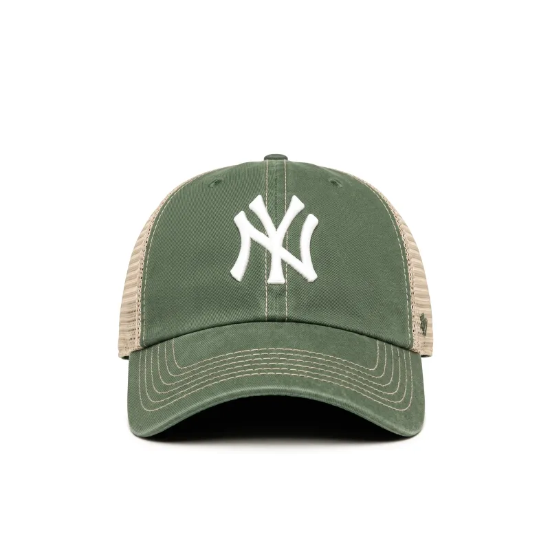 47 MLB New York Yankees *Trawler Clean Up* Cap (Moss) made by 47