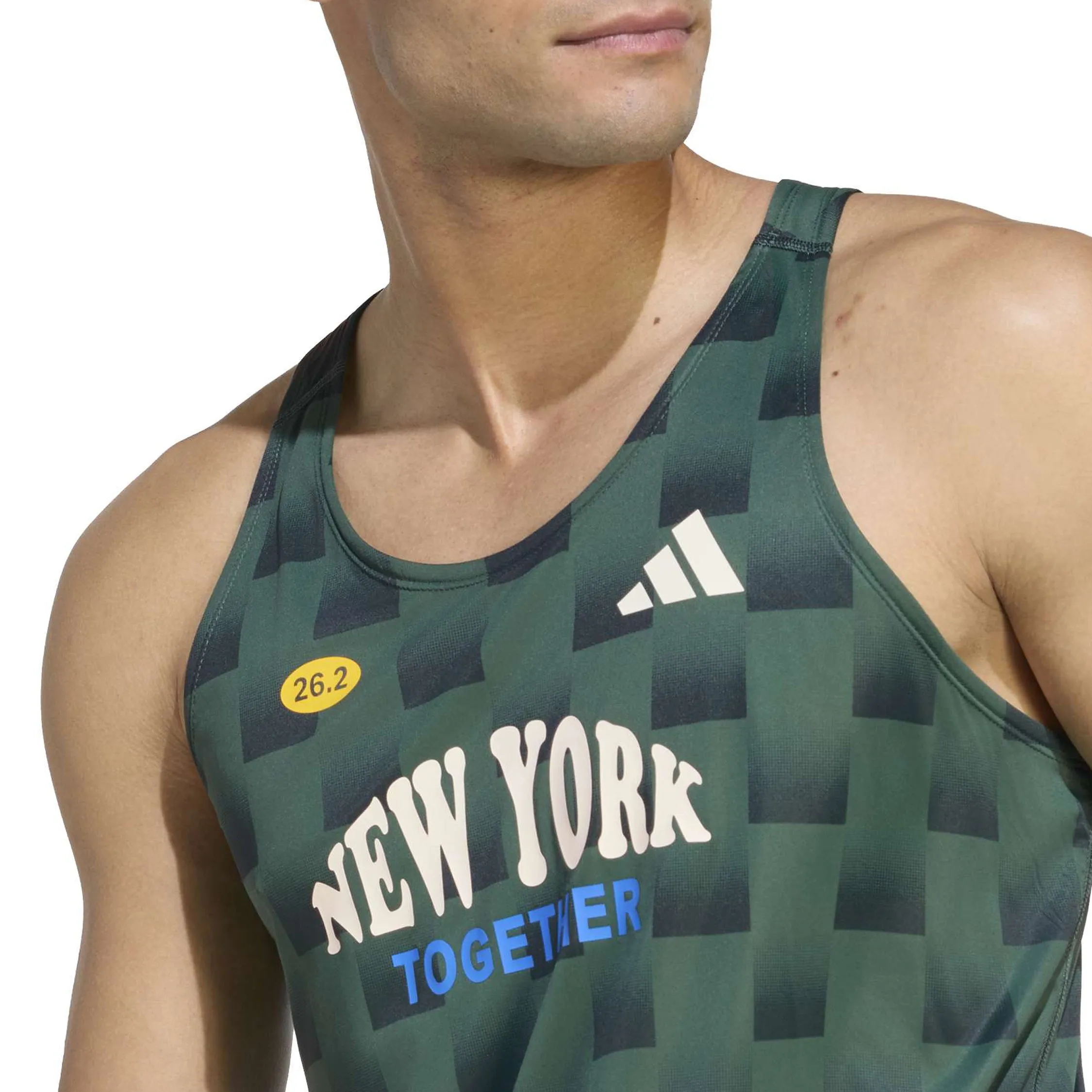 Adidas Adizero NYC Running Singlet sold by Asphalt Gold product image thumbnail 2