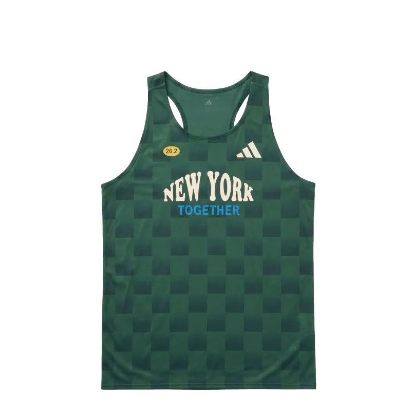 Adidas Adizero NYC Running Singlet made by Adidas
