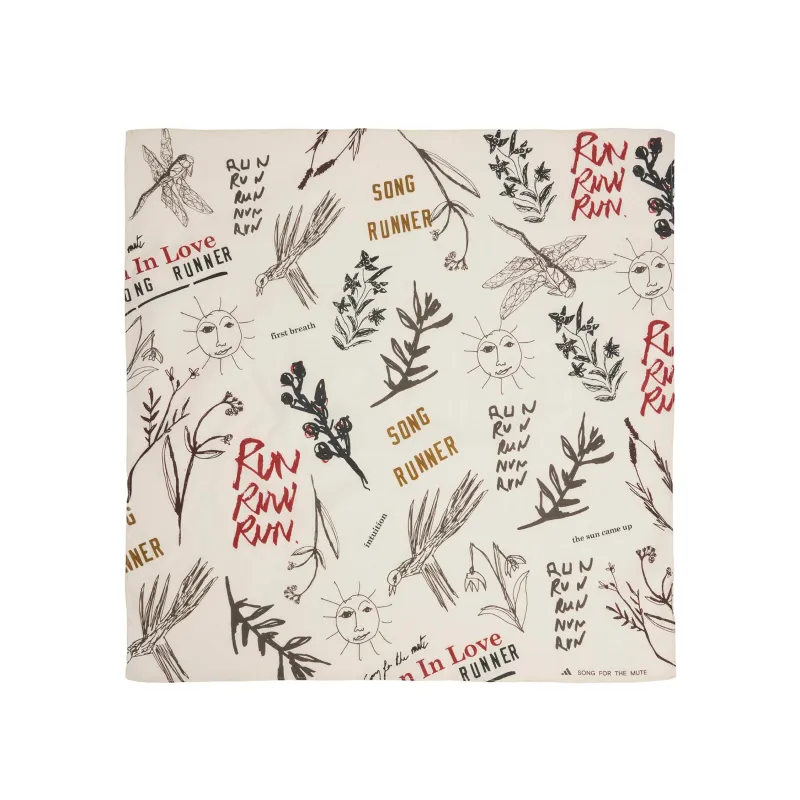 Adidas x Song for the Mute Running Bandana made by Adidas