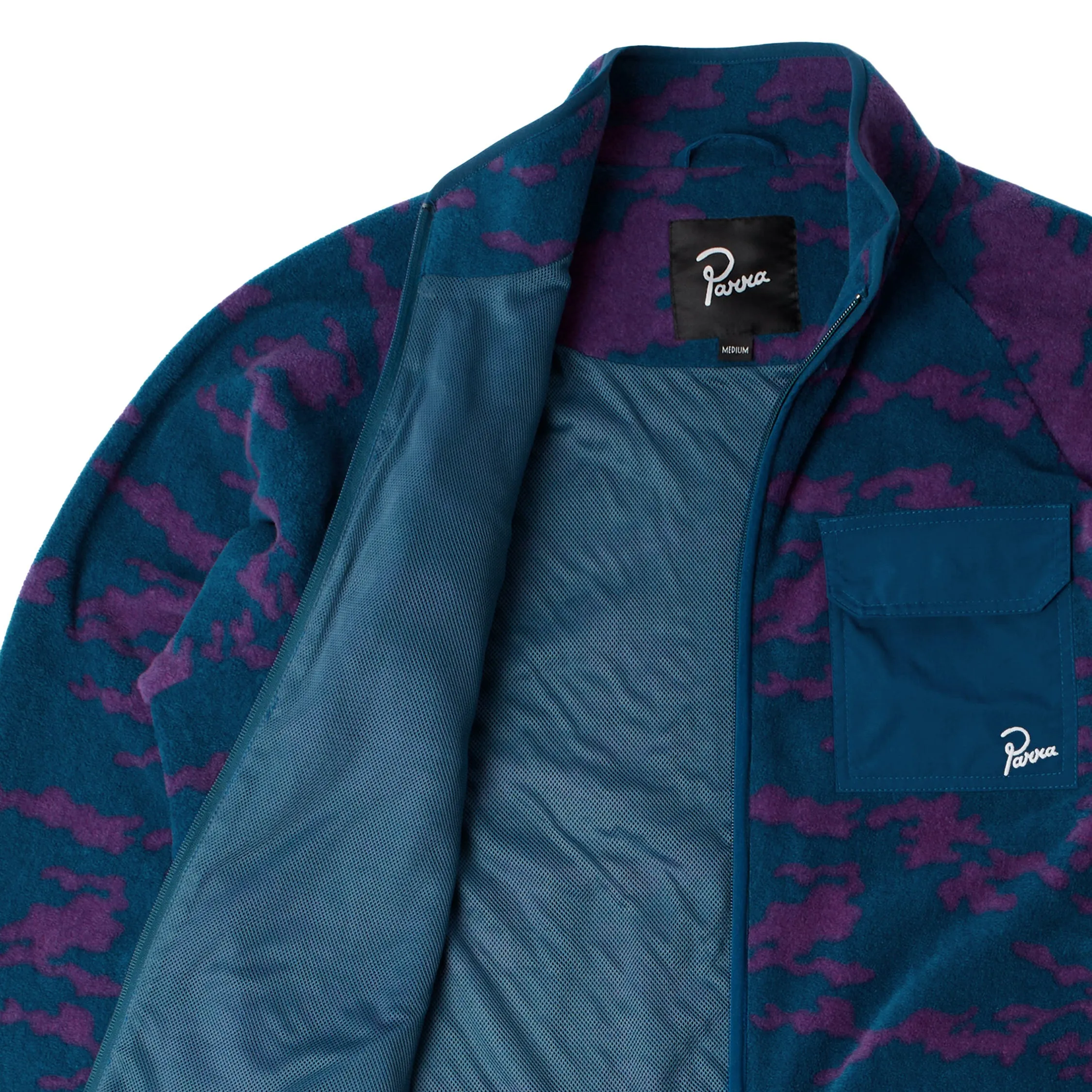 By Parra Purple Darwin Camo Fleece sold by Asphalt Gold product image thumbnail 3