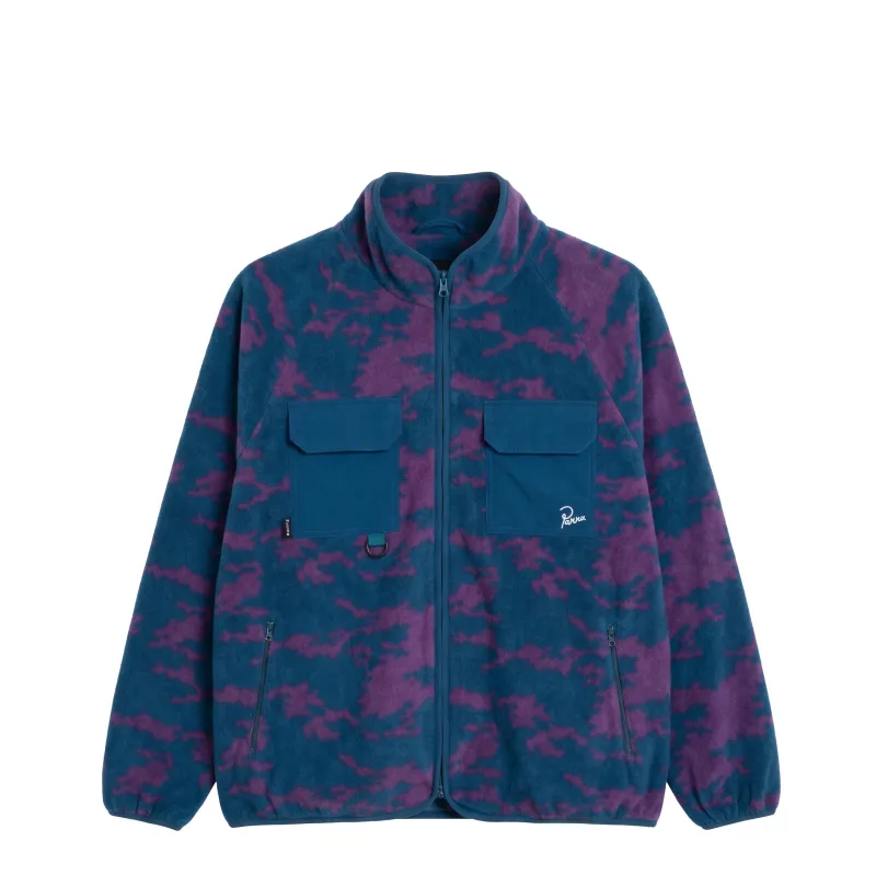 By Parra Purple Darwin Camo Fleece made by by Parra