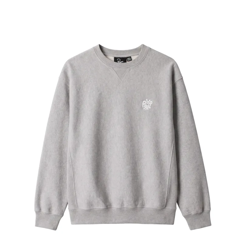 By Parra Balloon Logo Cross-Grain Crew Neck Sweatshirt made by by Parra