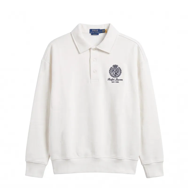 Polo Ralph Lauren Relaxed Fit Logo Collared Sweatshirt made by Polo by Ralph Lauren