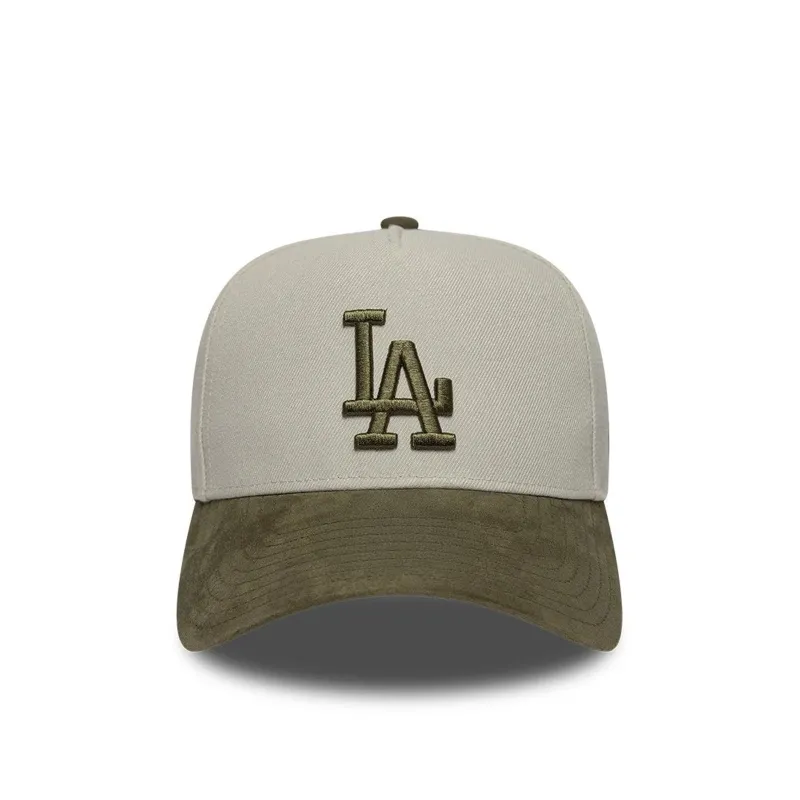 New Era MLB Los Angeles Dodgers Suede Visor E-Frame Cap made by New Era