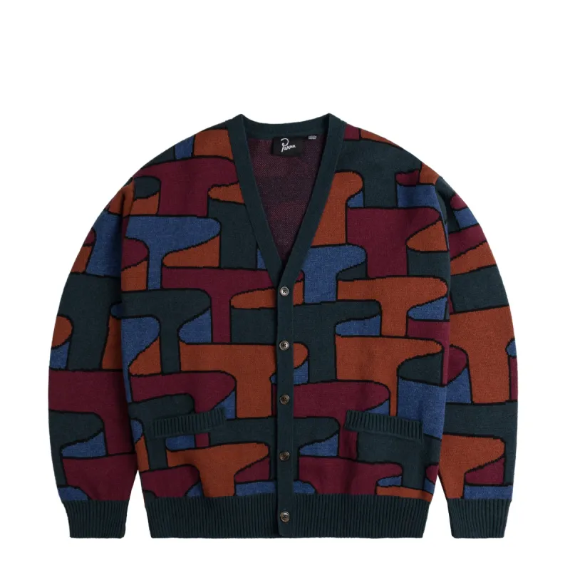 By Parra Canyons All Over Knitted Cardigan sold by Asphalt Gold
