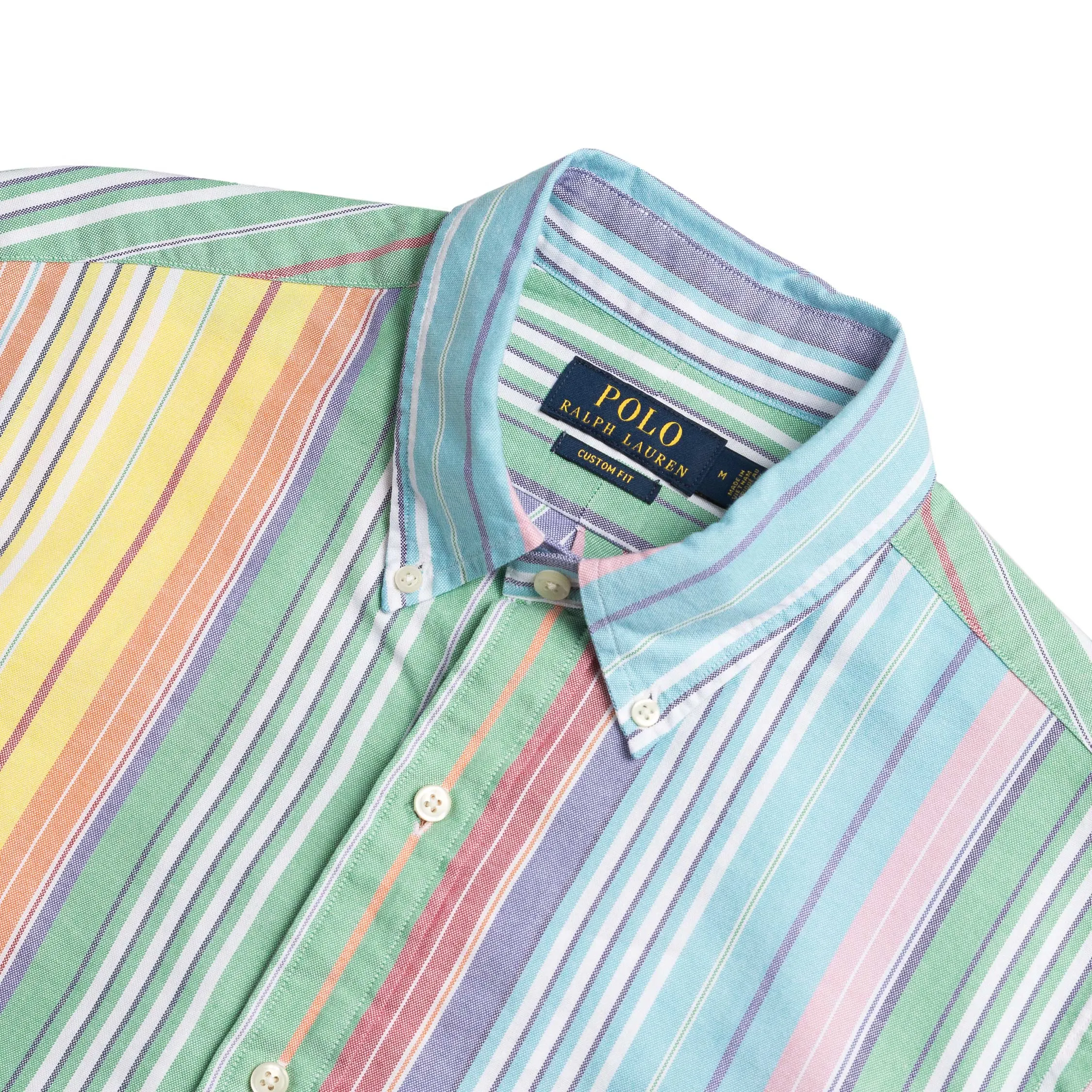 Polo Ralph Lauren Custom Fit Striped Oxford Shirt sold by Asphalt Gold product image thumbnail 3