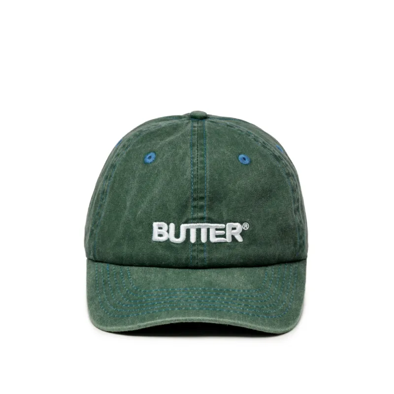 Butter Goods	Rounded Logo 6 Panel Cap sold by Asphalt Gold