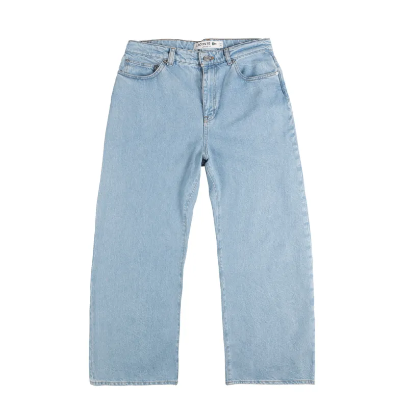 Lacoste Loose Fit Branded 5 Pocket Jeans sold by Asphalt Gold
