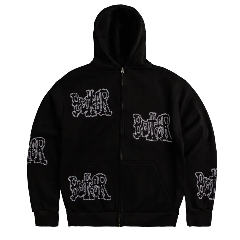Butter Goods Tour Zip-Thru Hoodie sold by Asphalt Gold