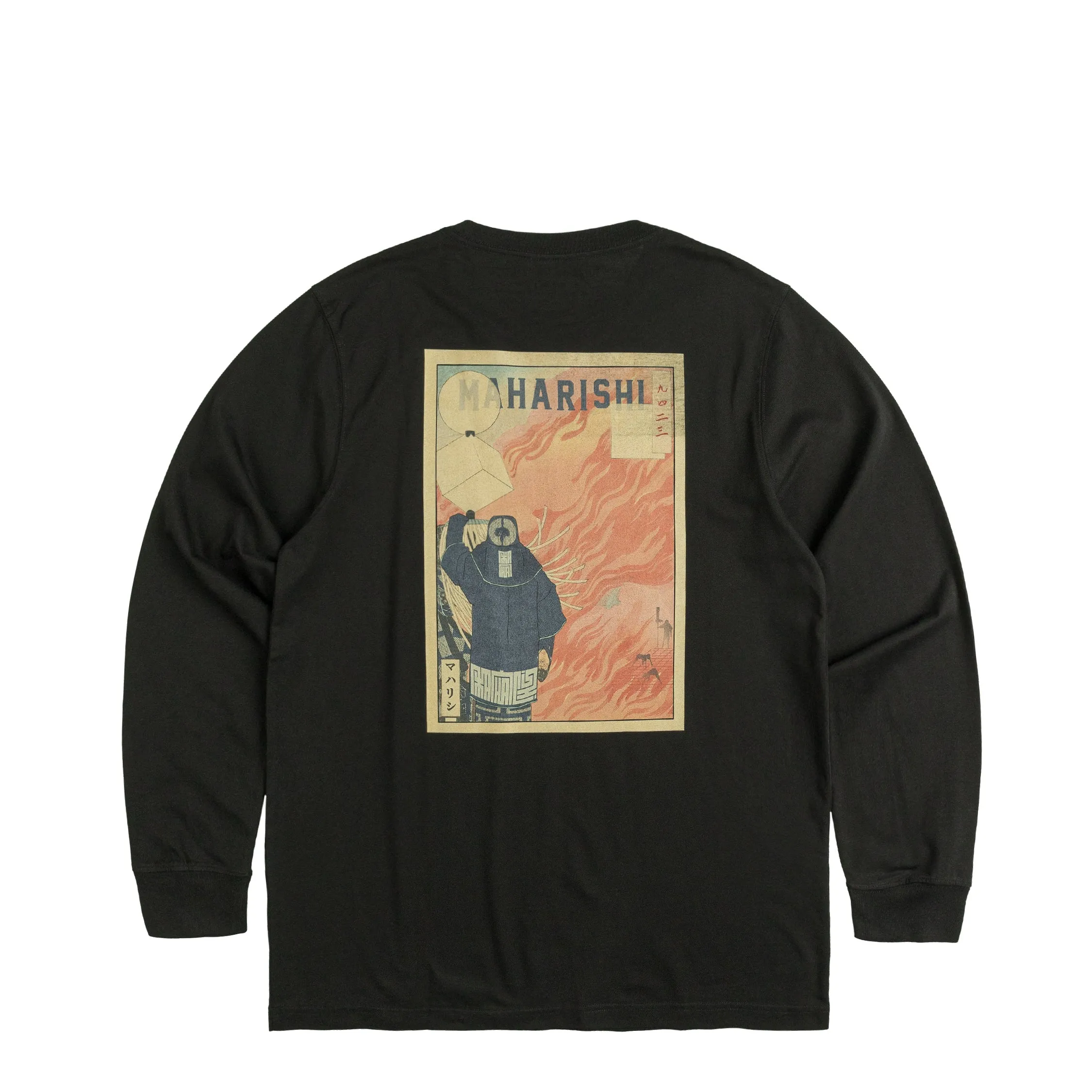 Maharishi Hikeshi Organic Longsleeve Shirt sold by Asphalt Gold