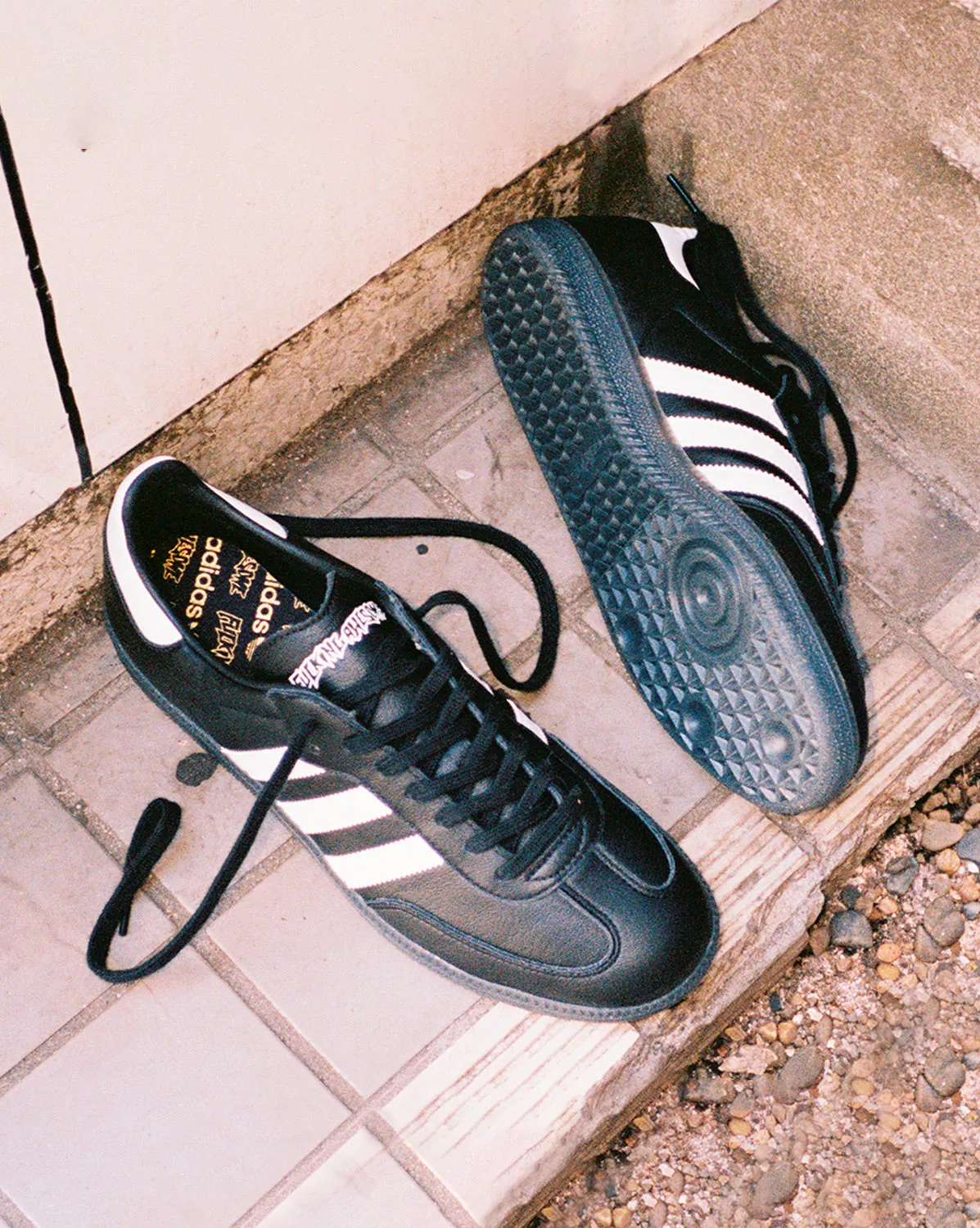 Fucking Awesome×adidas Originals Samba adidas Samba Fucking Awesome Jason Dill Black Men's - ID7339
