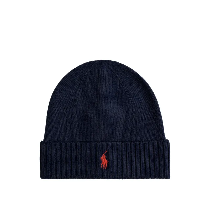 Polo Ralph Lauren Signature Pony Wool Beanie sold by Asphalt Gold