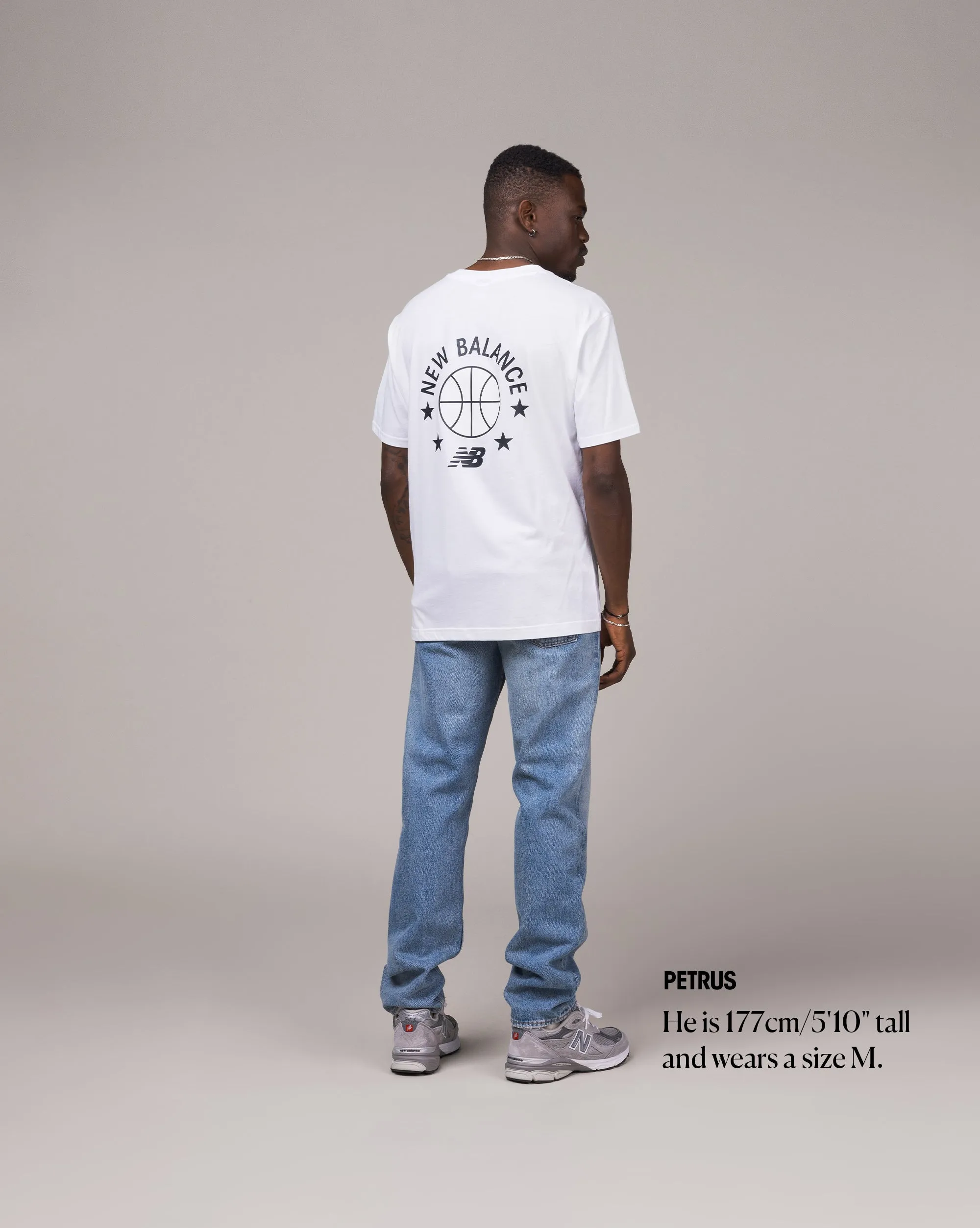 New Balance Hoops Essentials T-Shirt sold by Asphalt Gold product image thumbnail 2