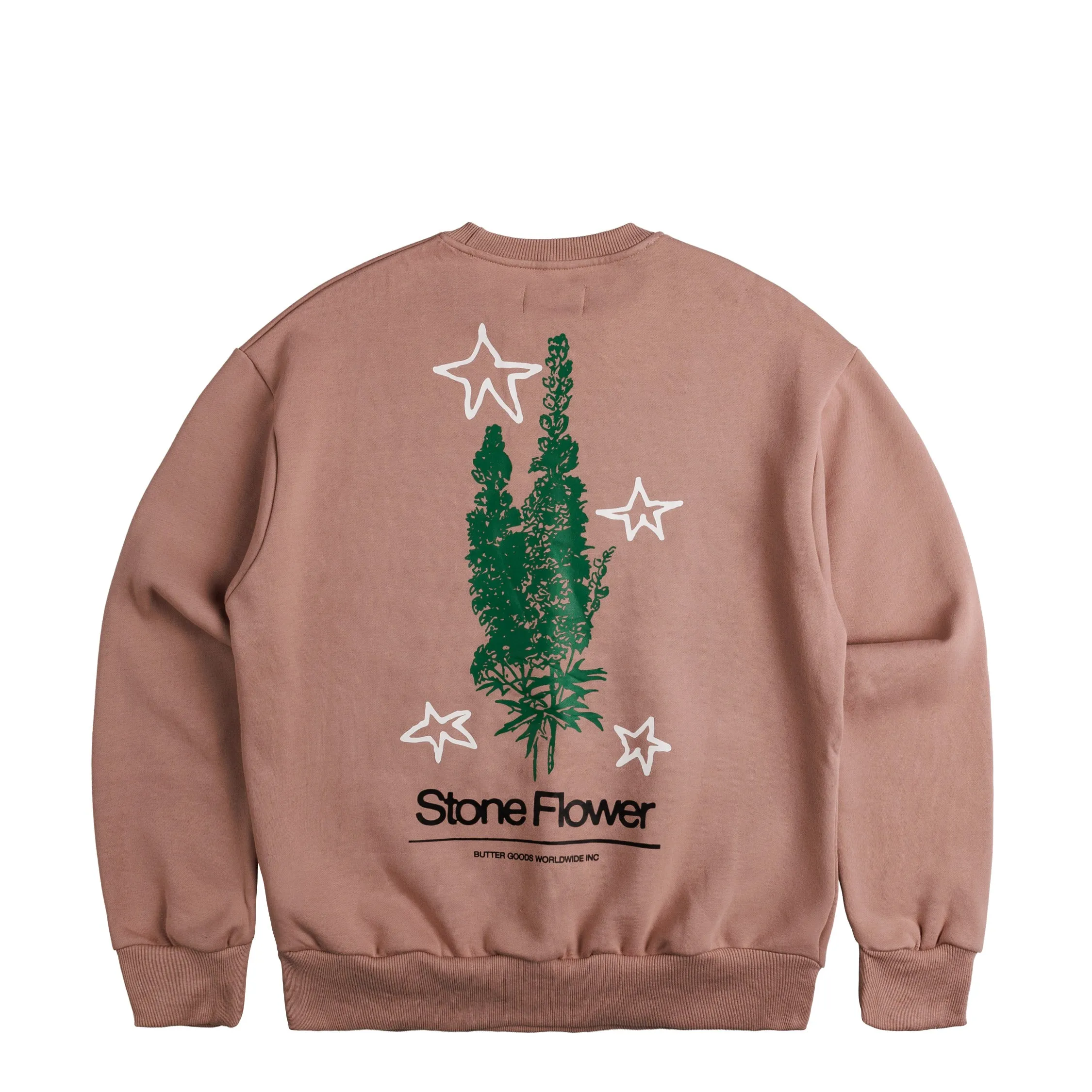 Butter Goods Stone Flower Crewneck sold by Asphalt Gold product image thumbnail 3
