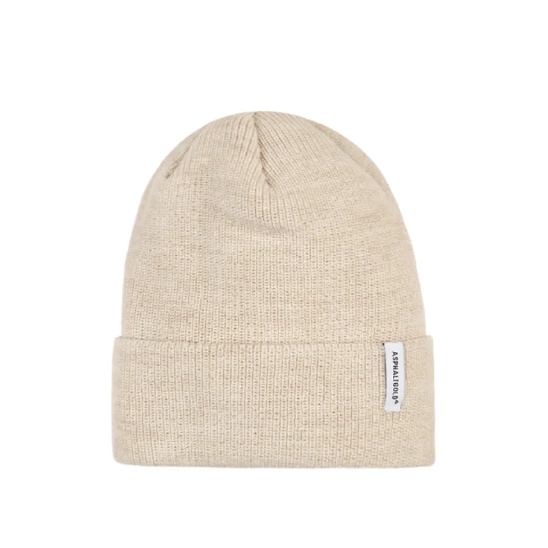 Asphaltgold Ribbed Merino Beanie sold by Asphalt Gold