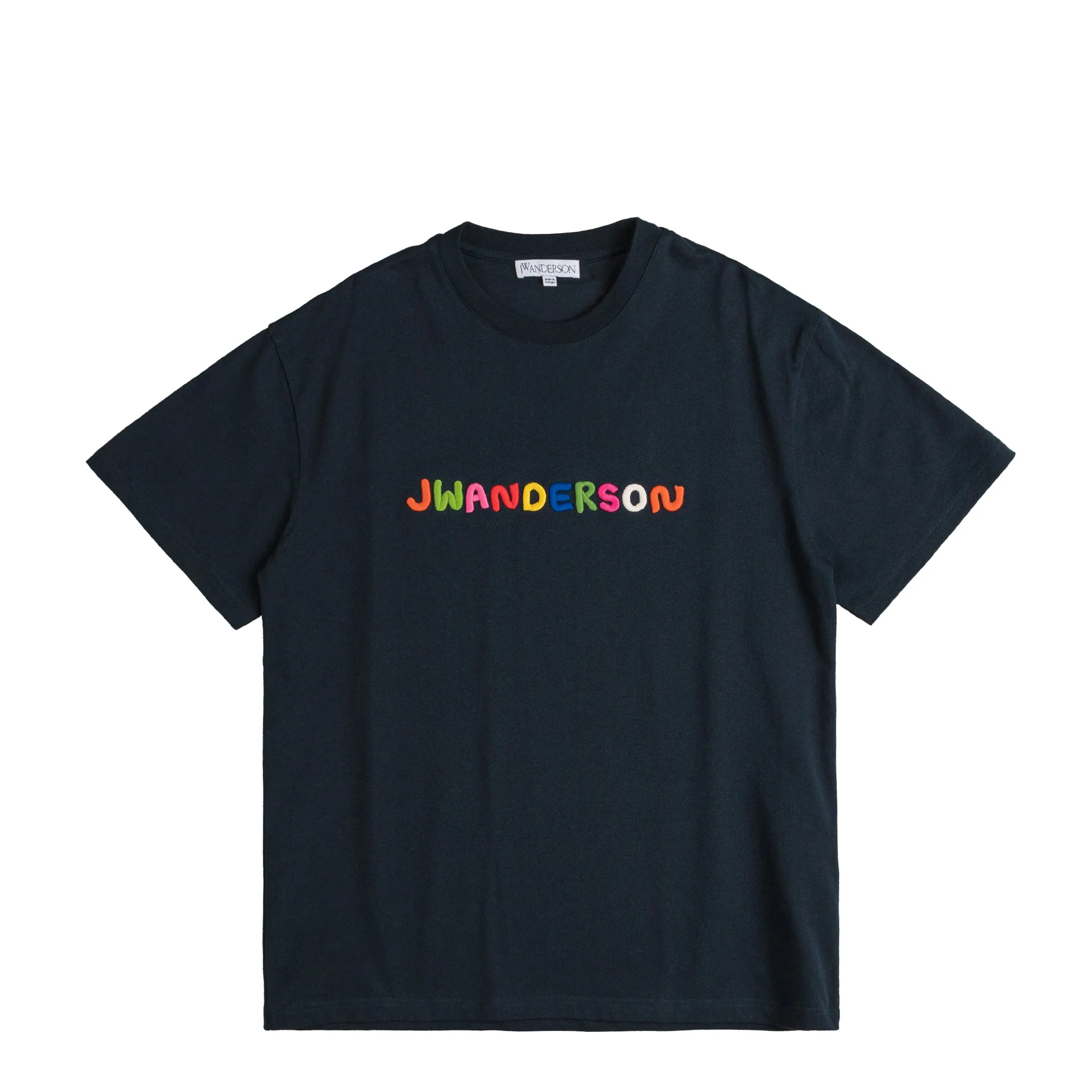 JW Anderson Logo Embroidered T-Shirt sold by Asphalt Gold