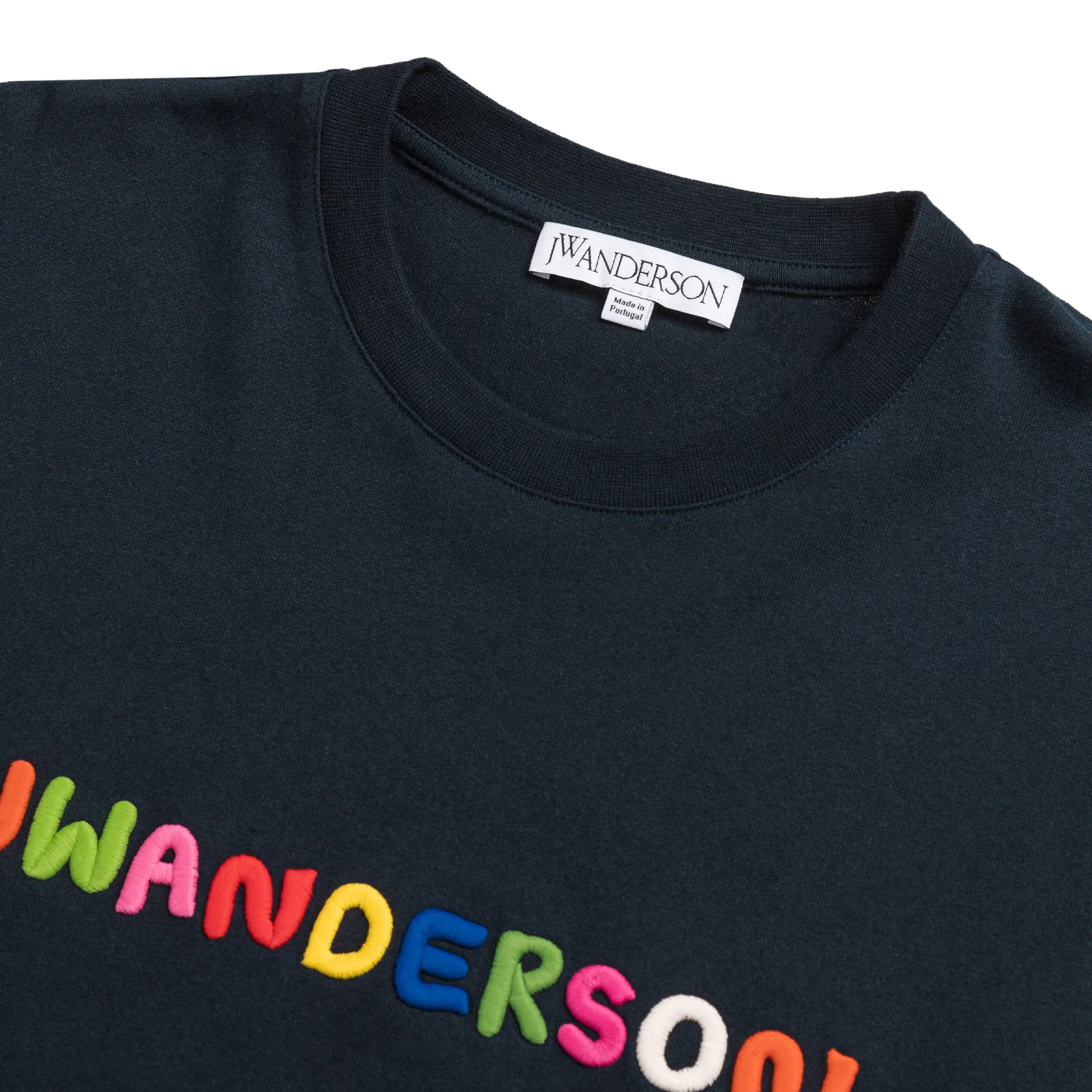 JW Anderson Logo Embroidered T-Shirt sold by Asphalt Gold product image thumbnail 3