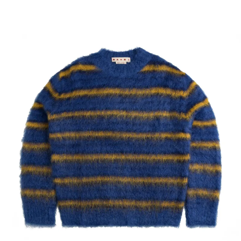 Marni Striped Mohair Sweater sold by Asphalt Gold